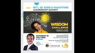 HOW TO SOLVE WISDOM CHALLENGES AS  A FIRST SON OR FIRST DAUGHTER